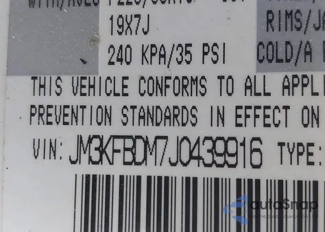 2018 Mazda Cx-5 Grand Touring from USA, damaged, VIN JM3KFBDM7J0439916